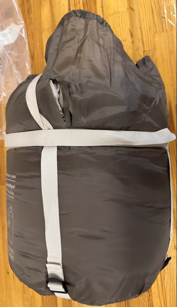 Мешок спальный Naturehike Mummy MJ600, 210х80 см, (правый) (ТК: -5C), коричневый (уценка)