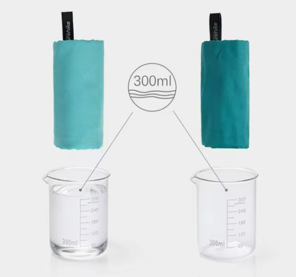 5 Тряпка кемпинговая Naturehike MJ02, 128х80 см, бирюзовая