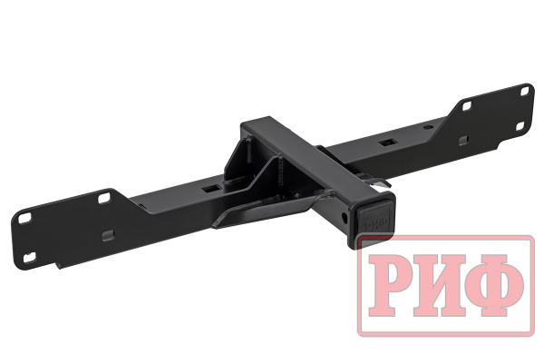 Фаркоп РИФ передний (переходник) для съёмной лебедки в штатный бампер Toyota Fortuner