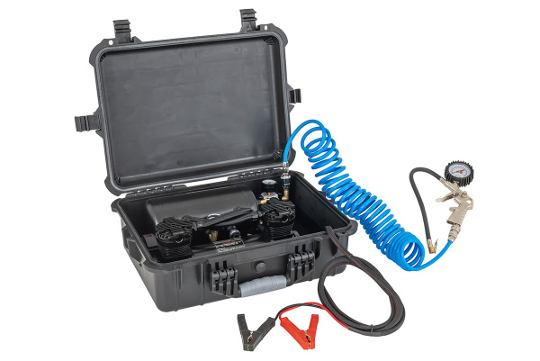 Компрессор автомобильный переносной 12V YURUI 119 л/мин 13,6 атм