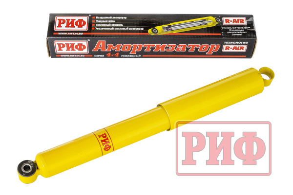 Амортизатор усиленный РИФ задний Нива 2121, 21213 лифт 50 мм