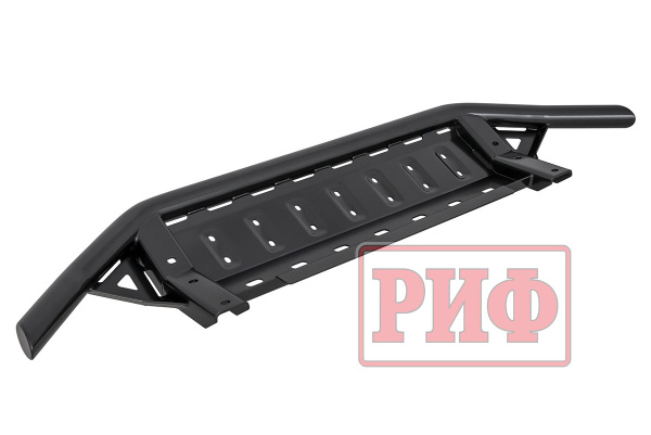 Бампер РИФ силовой передний Toyota Land Cruiser Prado 150 2017+ c защитой радиатора