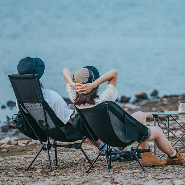 Кресло туристическое Naturehike Clamshell 001 складное, 55х54х66 см, до 120 кг, черное