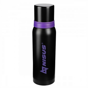 Термос ТОНАР 1000 мл. Волк (2 крышки-кружки)