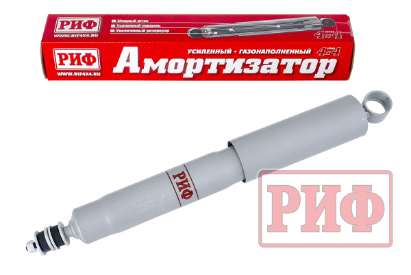 Амортизатор усиленный РИФ задний газовый Toyota Land Cruiser 70-73-78 (1990-1996) лифт 50 мм