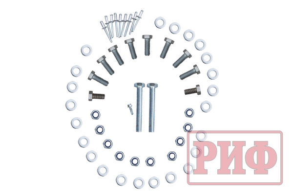 Площадка РИФ под лебёдку в штатный бампер Toyota Land Cruiser Prado 150 2009-2017