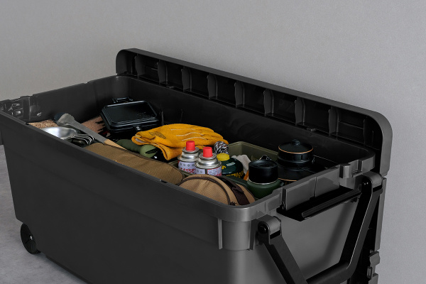 Ящик экспедиционный IRIS RV BOX 1000R, черный, 160 литров 100x50x50 см.