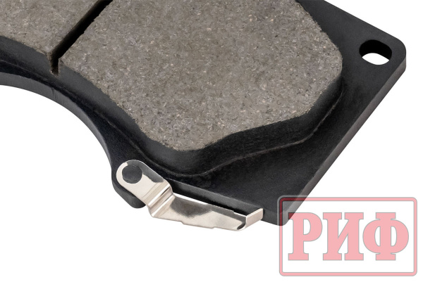 Колодки тормозные передние РИФ Toyota LC120, 150, Hilux 2005+, Pajero 4