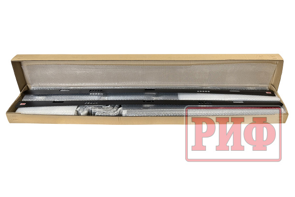 Багажник экспедиционный (платформа) алюминиевый РИФ 1250x2080 мм для Nissan Patrol Y61 2004+ (с крепежом)