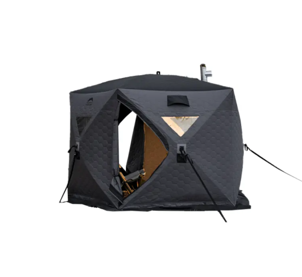 Палатка зимняя Wild Land Ice hub 500 с полом и накидкой