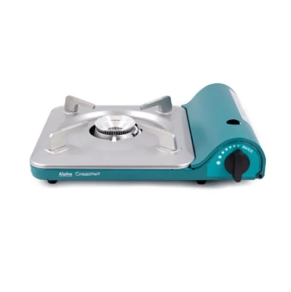 Плита газовая портативная "СЛЕДОПЫТ - Alphа", нержавеющая сталь