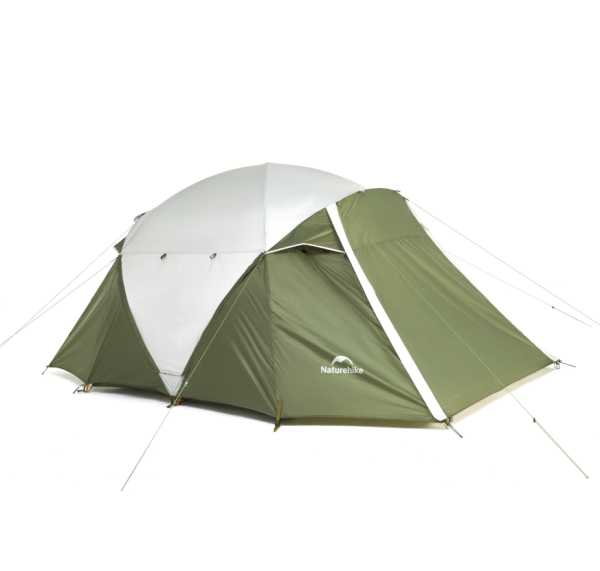 Палатка Naturehike KOTA 4, 4-местная, алюминиевый каркас, олива