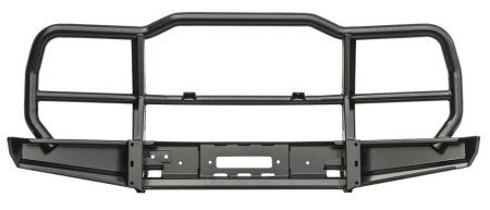 Бампер РИФ силовой передний УАЗ Хантер с защитной дугой, облегчённый (без внутренних усилителей)