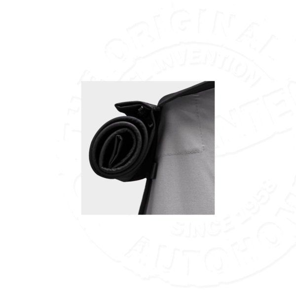 Палатка на крышу автомобиля AUTOHOME OVERCAMP SMALL, тент карбон, лестница 215 мм