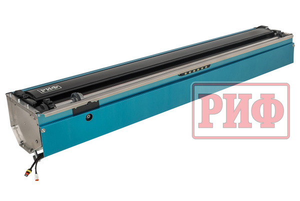 Крышка кузова РИФ для JAC T8 / Sollers ST8, роллета раздвижная с электроприводом 1538х1599 мм, алюминиевая, черная