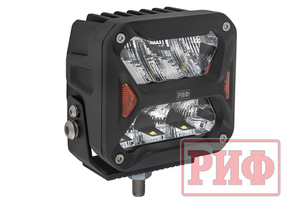 Фара рабочего света РИФ 107x102x86 мм 60W LED Фара рабочего света РИФ 107x102x86 мм 60W LED