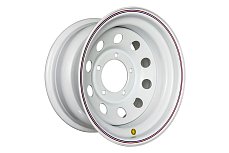 Диск усиленный УАЗ стальной белый 5x139,7 8xR15 d110 ET-3