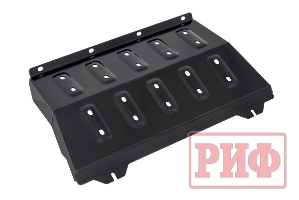 Бампер РИФ силовой передний Mitsubishi Pajero Sport 2015-2020 с фаркопом и защитой радиатора