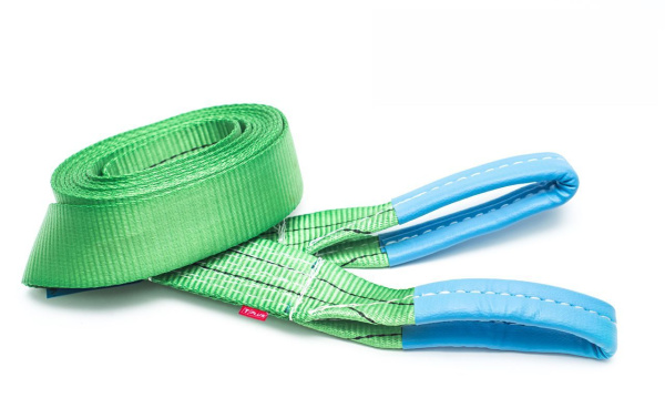 Буксировочный ремень Tplus 6/9 т 5 м (авто до 3 т) Петля/Петля