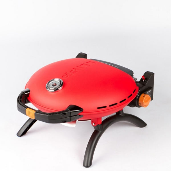 Гриль газовый O-GRILL 700T красный (в комплекте адаптер тип А)