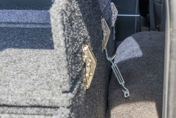 Органайзер в багажник для Toyota Land Cruiser 80 (2 выдвижных ящика+спальник)