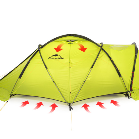 4 Палатка туристическая Naturehike Lgloo Alpine, 2-местная