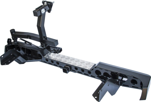 Бампер РИФ задний Ford Ranger T6 с фаркопом, калиткой и фонарями