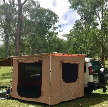 Стенки к автомобильной маркизе (тамбур) РИФ 2х2 м Стенки к автомобильной маркизе (тамбур) РИФ 2х2 м