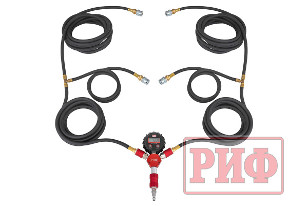 Система для одновременной подкачки четырех колес от 0,3 до 7 атм. Система для одновременной подкачки четырех колес от 0,3 до 7 атм.