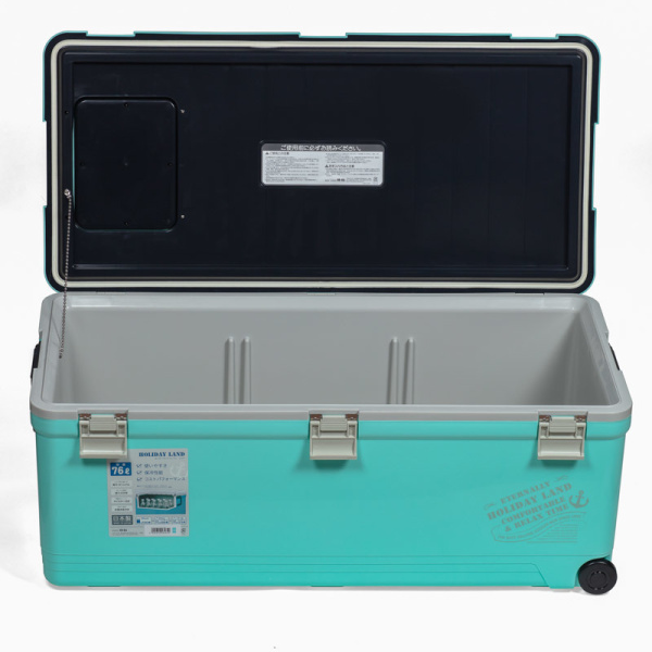 Термобокс SHINWA Holiday Land Cooler 76H голубой