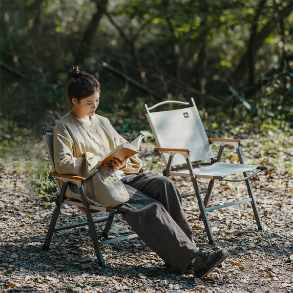 Кресло туристическое Naturehike Xing wang T01 складное 53х63х83 см, нагрузка до 150 кг, бежевое