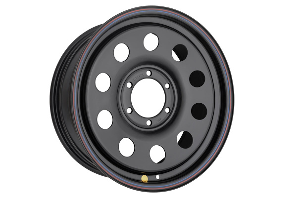 Диск усиленный Тойота Ниссан стальной черный 6x139,7 7,5xR17 d110 ET+25 Диск усиленный Тойота Ниссан стальной черный 6x139,7 7,5xR17 d110 ET+25