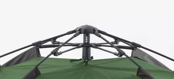 Палатка Naturehike 4-местная, быстросборная, зеленая