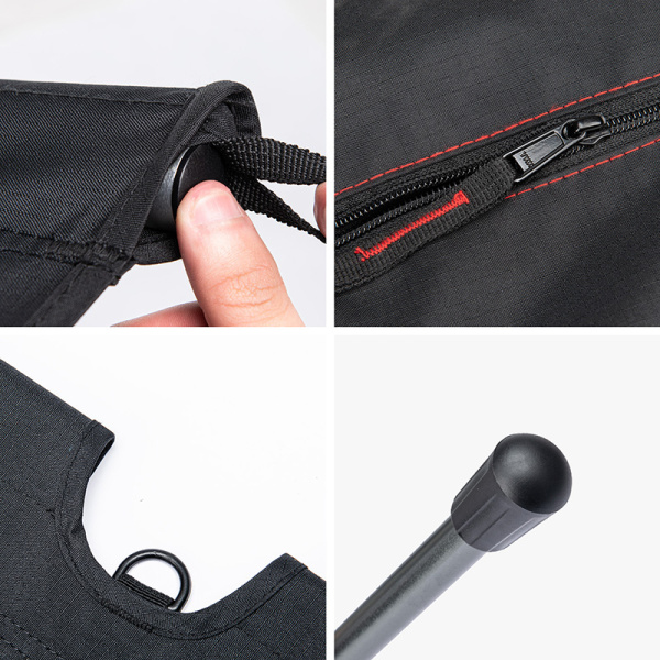 Раскладушка Naturehike XJC06 190х65х38 см, до 150 кг, черная