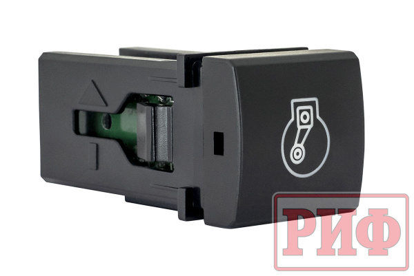 Кнопка ВКЛ/ВЫКЛ, белый, COMPRESSOR TOYOTA 22x22