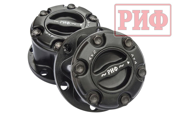 Хабы колесные РИФ для Mitsubishi L200, Pajero, Delica усиленные (2 шт.)