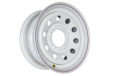 Диск усиленный УАЗ стальной белый 5x139,7 7xR15 d110 ET-19