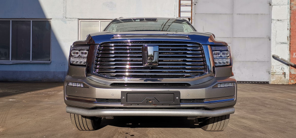 Бампер РИФ силовой передний/защита штатного бампера TANK 500 c защитой радиатора (устанавливается только с площадкой под лебёдку RIFT50-30000)