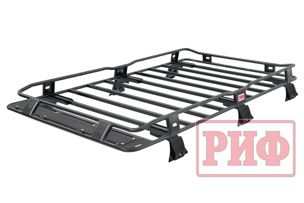 Багажник экспедиционный (корзина) РИФ 1350x2100 мм Toyota Land Cruiser 76 (высота крепежа 135 мм)