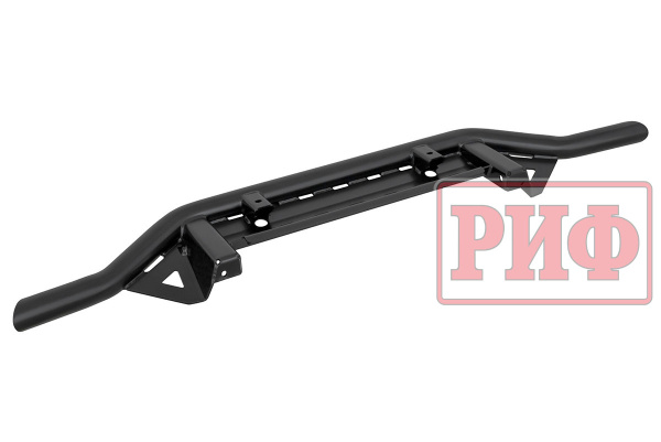 Бампер РИФ силовой передний Mitsubishi Pajero IV под площадку для лебёдки RIFPJR-30000 с защитой радиатора