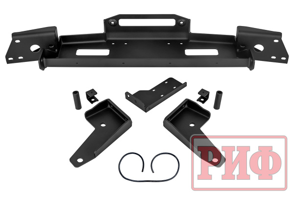 Площадка РИФ под лебёдку в штатный бампер JAC T6, SOLLERS ST6