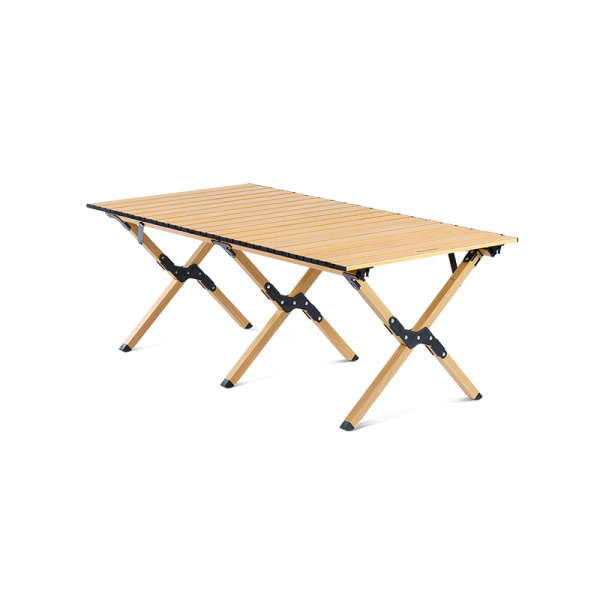 Стол туристический Naturehike Star Jane L01 складной, 150х70х55 см, с Х-образными ножками, бежевый