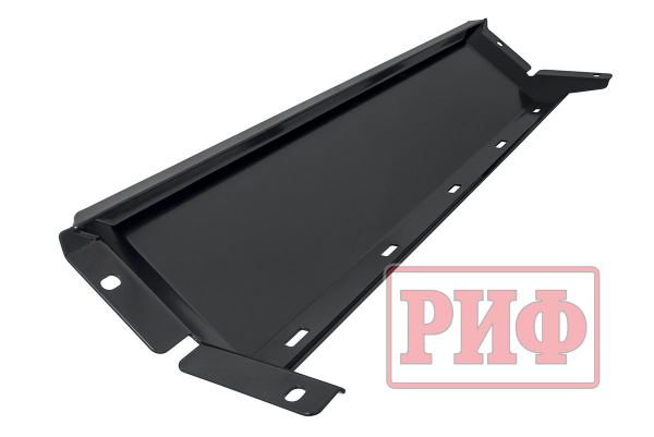 Защита радиатора под бампер РИФ для Toyota Land Cruiser Prado120 сталь