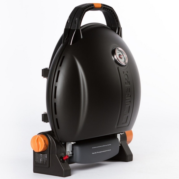 Гриль газовый O-GRILL 800T чёрный (в комплекте адаптер тип А)
