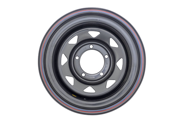 Диск усиленный УАЗ стальной черный 5x139,7 9xR15 d110 ET-30 (треугольник мелкий)