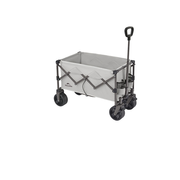 Тележка туристическая Naturehike 88х46х93 см, серая