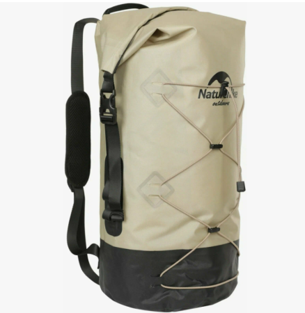 1 Рюкзак туристический Naturehike 40л, ПВХ, хаки