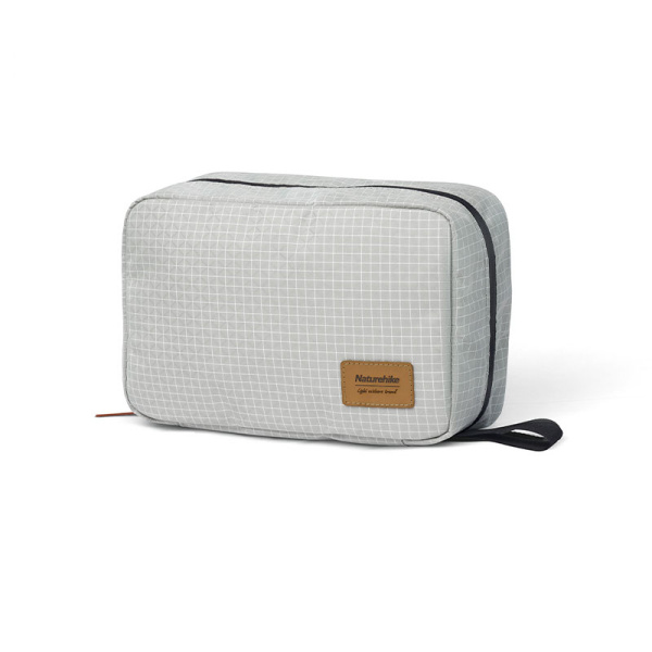 Косметичка Naturehike, 24х16х9,5 см, большая, серая
